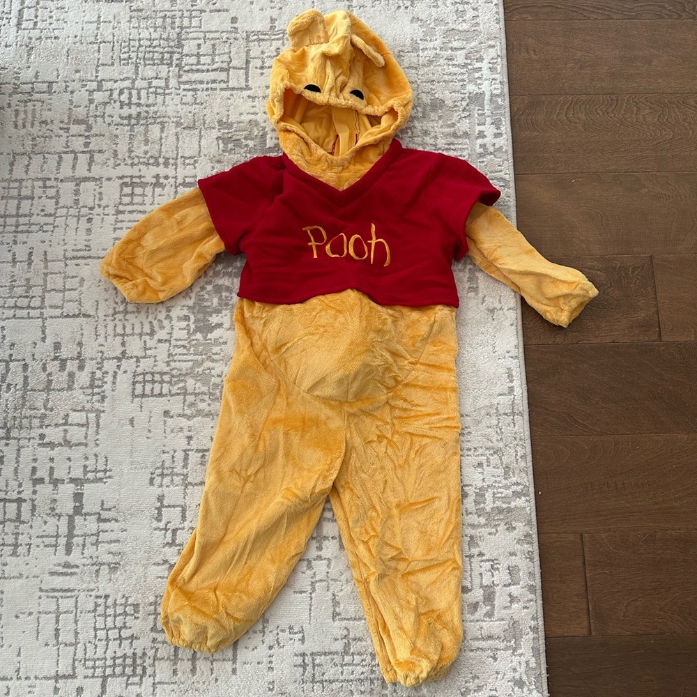 Disney Baby Winnie the Pooh Red and Yellow Plush Costume Outfit